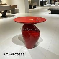 Table d'appoint moderne et créative en résine synthétique, table basse décorative pour le coin du canapé du salon, meubles de décoration pour la maison et le bureau