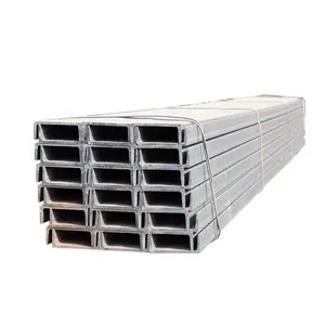 Q235 Hot Rolled Carbon Mild Structural Steel C-channel Steel Structural Ss400 Price Hot Selling Wholesale Price Channel Steel