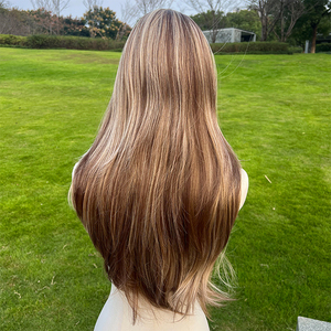2026 Best-selling Chandelier <strong>Wig</strong> Fashion Lace Gold <strong>Brown</strong> Synthetic <strong>Wig</strong> 13*4 Japanese Silk SM9123B - Product Image 4