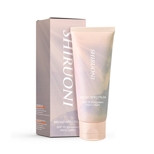 Campioni gratuiti crema solare idrata istantaneamente leviga ammorbidisce ampio spettro minerale <span class=keywords><strong>Spf</strong></span> <span class=keywords><strong>15</strong></span> ossido di zinco crema per le mani - Product Image 1