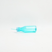 Bouteille d'eau en plastique Tritan givré transparent de 500 ml avec logo personnalisé pour enfants, avec paille, pour boissons gazeuses