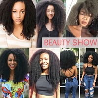 Cheveux Synthétiques Afro Kinky Twist Marley pour Tresses Africaines, 18 Pouces, Vente en Gros