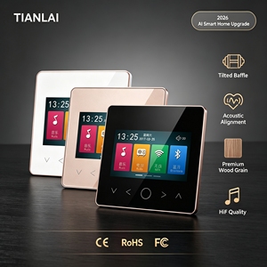 Sistema de Áudio de Controle Inteligente para Casa Tianlai TL-JX803 com Tela Sensível ao Toque Amplificador de Parede 2.1 Canal - Product Image 1