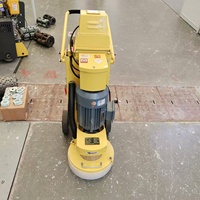 Meuleuse à sol en époxy avec aspirateur, décapant de peinture pour surfaces routières à grande échelle et polisseuse de sol à vendre
