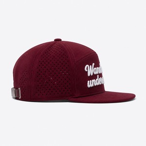 Casquette Snapback en Velours Côtelé à 7 Panneaux Brodé en Chenille avec Logo Personnalisé T&L, Visière Plate de Luxe, Réglable, Vente en Gros - Product Image 3