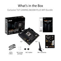 Carte mère TUF Gaming B650M-PLUS WiFi AMD B650 AM5 pour ordinateur de bureau 9000 8000 et 7000 M.2, DDR5 192 Go ATX