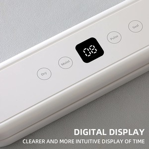 Nouvelle machine de mise sous vide automatique à affichage numérique étanche, pratique pour les aliments secs et humides, machine d'emballage plastique pour la maison - Product Image 5