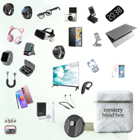 Boîte mystère électronique 3C Premium 100% surprise : Casque de jeu, Montres connectées, Smartphones, Tablette – Boîte surprise porte-bonheur, Cadeau de fêtes