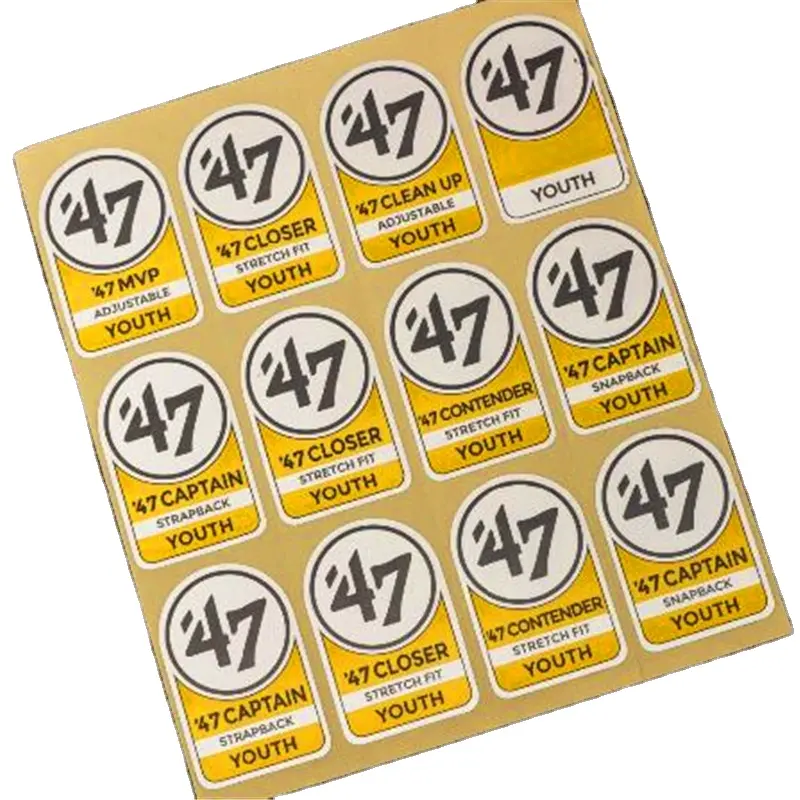 Pvc Zelfklevende Custom Afdrukken Logo Handelsmerk Anti-Namaak Seal Met Laser Security Label Custom Stickers