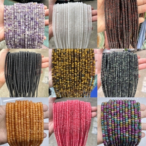 JD 젬스 도매 4*<span class=keywords><strong>2mm</strong></span> 고품질 천연석 주판형 루스 비즈 DIY 주얼리 제작용 남녀 공용 - Product Image 6