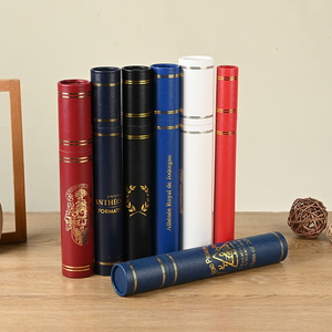 Tubos para Diplomas con Logotipo Personalizado, Color Azul Marino, para Graduación - Product Image 2