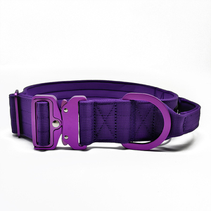 2 Zoll Hunde halsband Luxus Custom Farbe Premium Light Aluminium Schnallen Heavy Duty, aber leicht verstellbar - Product Image 2