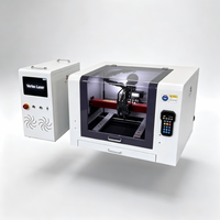 Mini Máquina de Corte Láser de Fibra CNC Digital Automática Portátil de Escritorio VTX-4040 de 800W para Chapa Metálica, Vidrio y Cristal