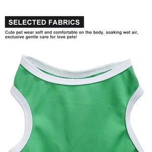 Ropa de verano para mascotas OEM, camisetas para perros cómodas y refrescantes, tela de secado rápido, pedidos al por mayor para revendedores - Product Image 5