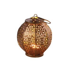 Bougeoir fait à la main Vaisselle Maison Foudre Bougeoir Décoration Plaqué Or Forme Géométrique En Laiton Bougeoir pot - Product Image 2