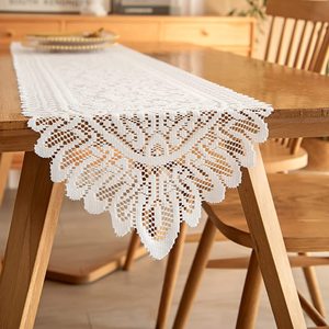 Lace <strong>Table</strong> <strong>Runner</strong> For Wedding Cotton Crochet Lace Rectangular <strong>Table</strong> <strong>Runner</strong> Dresser Scarf Doilies