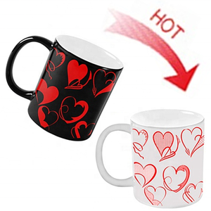 Taza de café que cambia de Color, promoción de regalos de Navidad, <span class=keywords><strong>tazas</strong></span> mágicas de 11oz - Product Image 4