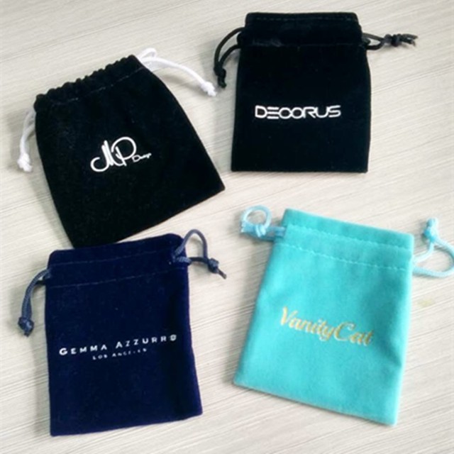 Microfiber Square Jewelry Pouch with Button Closure for Luxury Jewelry Storage and Elegant Packaging