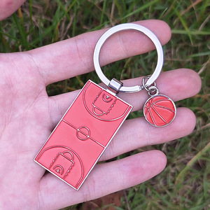 Porte-clés de la série sportive : Badminton, Ping-pong, Basketball pour Hommes, Femmes, Garçons, Filles. - Product Image 4