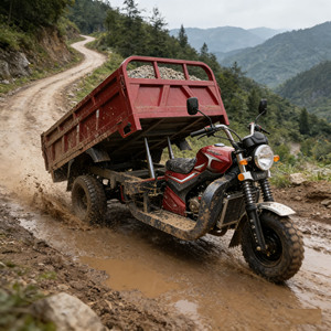 Tricycle à essence à 3 roues, très demandé, avec moteur refroidi par eau ou par air, pour adultes, idéal pour la livraison - Product Image 3