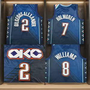 Hommes # 8 et # Maillots de basket-ball rétro vintage 24 LAK, broderie cousue, respirants, violet jaune, taille XL - Product Image 3