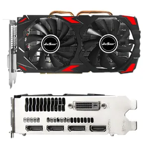 JIESHUO-placa gráfica AMD RX580 8G para videojuegos, tarjeta gráfica gtx580 para ordenador rx 580 8gb GPU PC, tarjetas gráficas rx 580 8g AMD para videojuegos