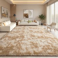 Grand tapis luxueux en fourrure tressée pour la maison et la voiture, réversible, lavable, adapté aux animaux domestiques