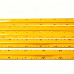 Reglas Rectas de Plástico de 100 cm, Fáciles de Sostener, Herramientas de Enseñanza de Geometría, Regla Recta para Estudiantes y Oficina - Product Image 3