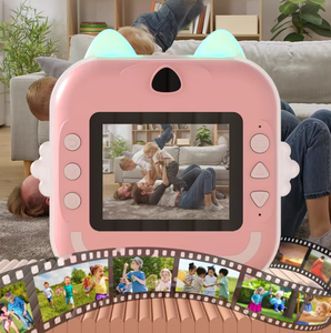 Cámara de Impresión Instantánea para Niños, Cámara de Fotos Digital con Video, Juguete con Mini Impresora Térmica, Regalo de Cumpleaños para Niños y Niñas - Product Image 1