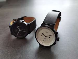 Montre à <span class=keywords><strong>Quartz</strong></span> de luxe unisexe OEM, vente en gros, minimaliste, Logo personnalisé, japon, chronographe, pour hommes, en acier inoxydable, nouvelle collection 2021 - Product Image 5