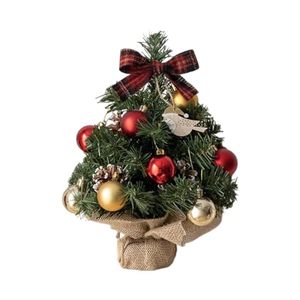 High Quality Artificial PVC Christmas <b>Tree</b> <b>with</b> LED <b>Lights</b> and Balls and Pine Cone Decorated in Multiple Sizes - Product Image 1
