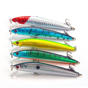 Leurre de pêche dur 10cm/9g, flottant, type Minnow, appât artificiel pour la pêche en bateau en mer, idéal pour la pêche au bar - Product Image 6