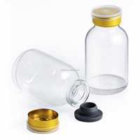 Flacon compte-gouttes en verre ambré avec protection UV pour l'emballage d'extraits végétaux et d'huiles essentielles