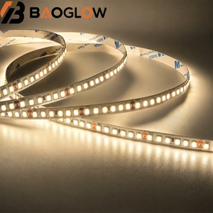 แถบไฟ LED ป้องกันการกัดกร่อน 180LEDs/M รุ่นประหยัด SMD2835 DC24V 14W/M 8 มม. แผ่นรองทองแดง Ra70 3000K-6500K สำหรับไฟแบ็คไลท์ทีวี - Product Image 6