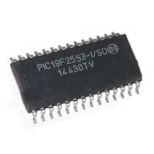 Controle elétrico pic18f2553 ic mcu, microcontrolador flash 8bit 32kb, suprimentos elétricos 28soic PIC18F2553-I/so