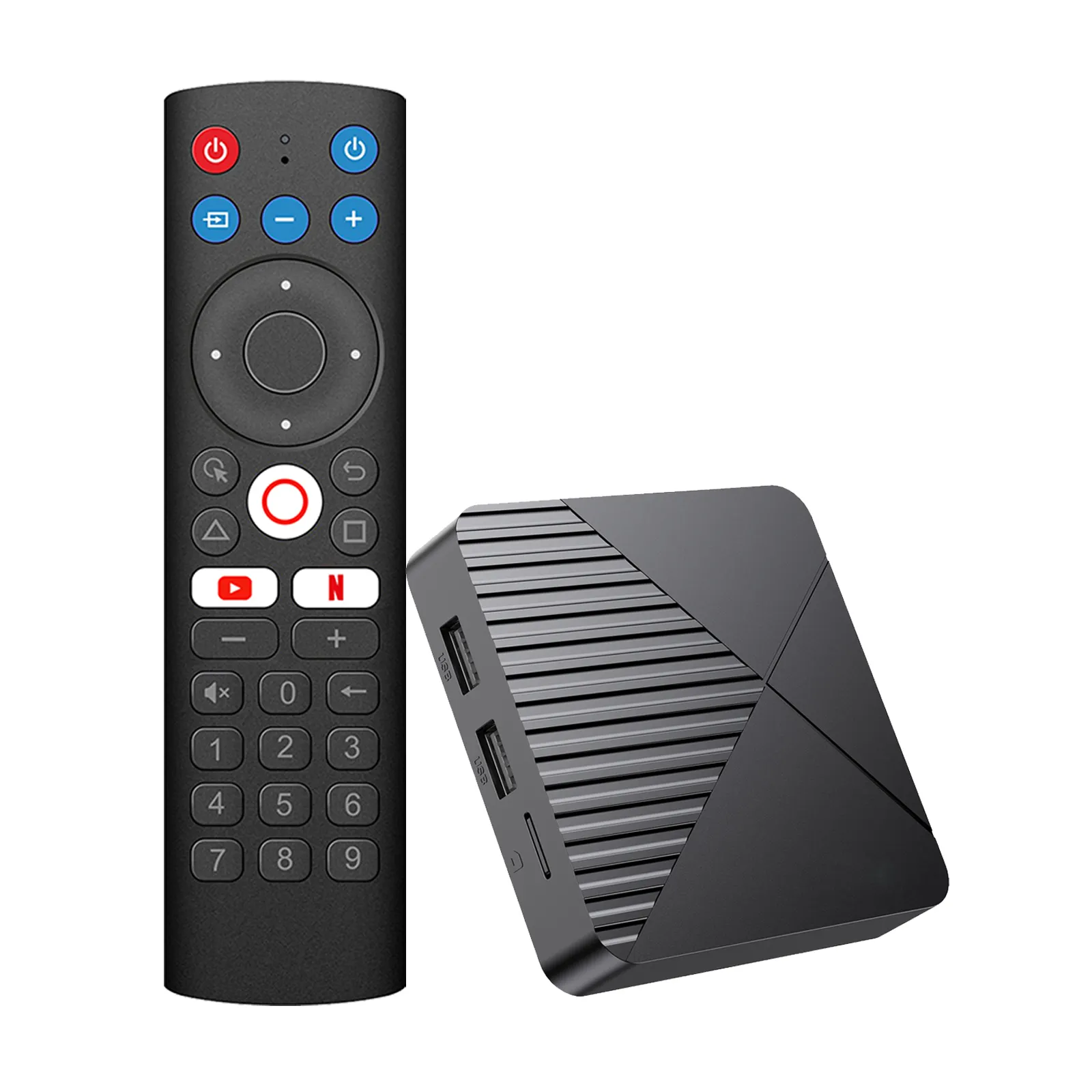 BOXPUT iATV R5 Android 13, TV Box 2024 RK3528 ATV Dual Wifi6 dengan aplikasi TV 8K Video BT5.0 + 4K 3D pemutar Media suara Set Top Box HD