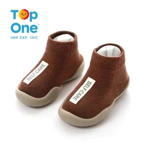 TopOne Hot Selling Unisex <b>Baby</b> Shoes Toddler First Walker <b>Baby</b> Girl Kids Soft Rubber Sole <b>Baby</b> Shoe Knit <b>Booties</b> Anti Skid - Product Image 1