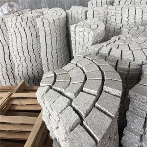 Ventilateur en maille pavage en <span class=keywords><strong>granit</strong></span> finition flammée finisseur en pierre de <span class=keywords><strong>granit</strong></span> doré - Product Image 3