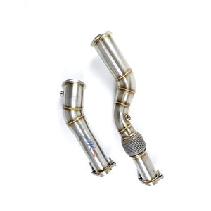 Pipa Downpipe Outlet pabrik untuk BMW G80 M3 G82 G83 M4 S58 <span class=keywords><strong>3</strong></span>.0T pipa Downpipe - Product Image 1