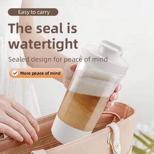 Blender Rumah Tangga Multifungsi Plastik Portabel Elektrik USB 2 Mata Pisau 1 Kecepatan - Product Image 4