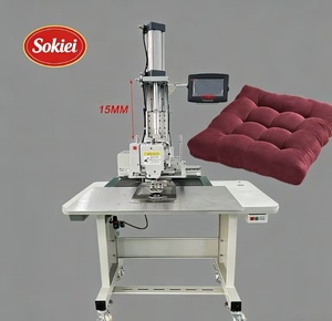 Nouvelle machine à coudre industrielle à une aiguille pour prototypes de coussins, matériaux épais, avec trou rond pour le dos des animaux domestiques, capacité de levage 15 mm - Product Image 2