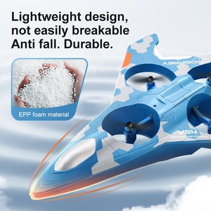 4DRC V54 Drone 3-en-1 RC Avion, Mer et Air, en Mousse EPP, Étanche, Hovercraft, Maintien d'Altitude Stable, Jouet Aéronautique Acrobatique, Cadeau - Product Image 5