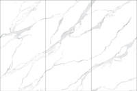 Lembaran Porselen Batu Sinter Wharton Royal Fish Belly White 1600x3200x12mm untuk Latar Belakang TV, Ruang Makan, Dapur Luar Ruangan, Kamar Tidur, Ruang Tamu