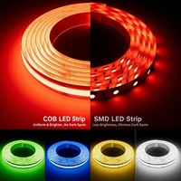 Bande LED RGB flexible haute luminosité 10 mm DC12V 810 LED/m COB