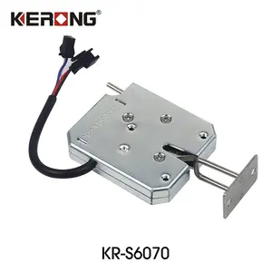 KERONG Hidden Centralized Control Electric Cabinet Lock Rotary Latch For Parcel Locker