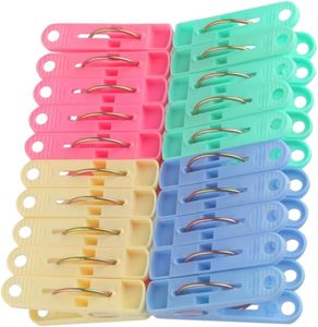 หมุดพลาสติกคลิปหนีบเสื้อผ้าพลาสติก20ชิ้น/ถุงสำหรับงานหัตถกรรมคุณภาพสูงหมุดเสื้อผ้าพลาสติกขนาดใหญ่สำหรับบ้าน - Product Image 5