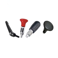 Accessoires d'équipement de fitness EBN : Bouton rotatif sphérique automatique en métal à ressort pour réglage de barre de vélo de spinning