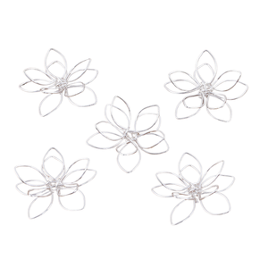 jiangc (<span class=keywords><strong>09200</strong></span>) Flor de doble capa con 5 pétalos - Product Image 5