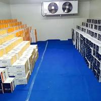 Entrepôt frigorifique sur mesure de grande taille pour produits laitiers, chambre froide pour la conservation du lait, du yaourt et du fromage