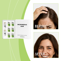 Serum Rambut Herbal Roll-on dengan Ekstrak Sophora & Jahe Menutrisi Kulit Kepala, Menghaluskan Rambut & Menambah Kilau untuk Semua Jenis Rambut, Penggunaan Sehari-hari